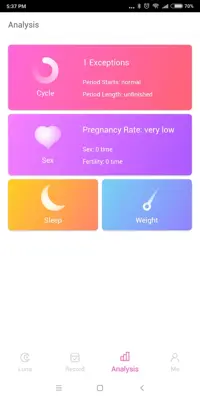 Period Tracker Luna, Period & Ovulation Calendar android App screenshot 7